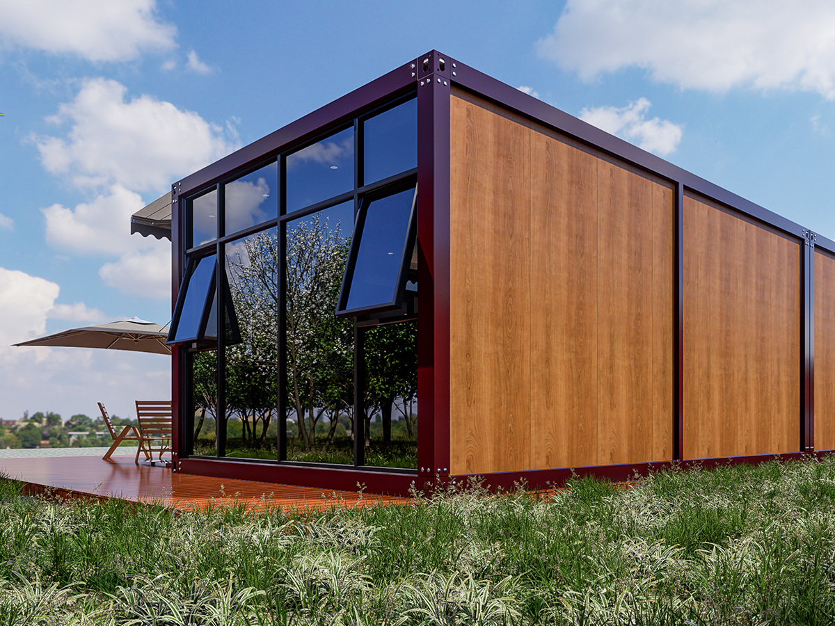 Prefabricated Modular Design Reusable Container House