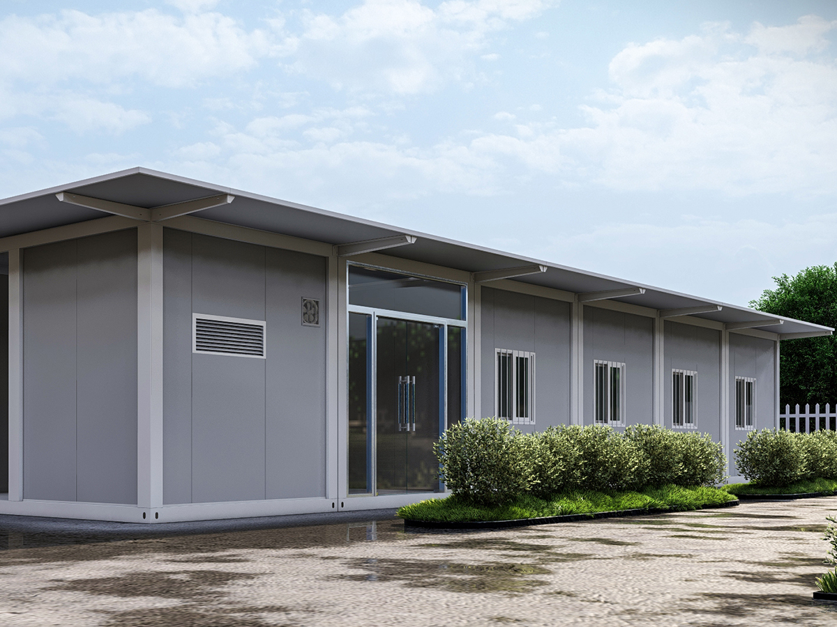 Two-Layer Combinable Flat-Pack Container House