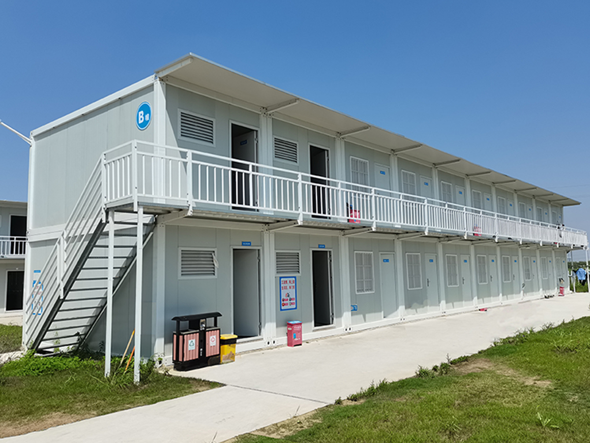 Prefabricated Two-story Workers' Dormitory